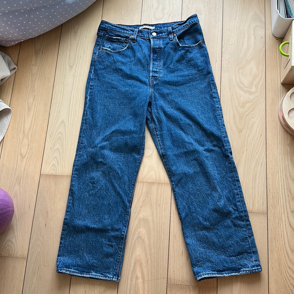 Levi's Ribcage Straight Ankle Jeans